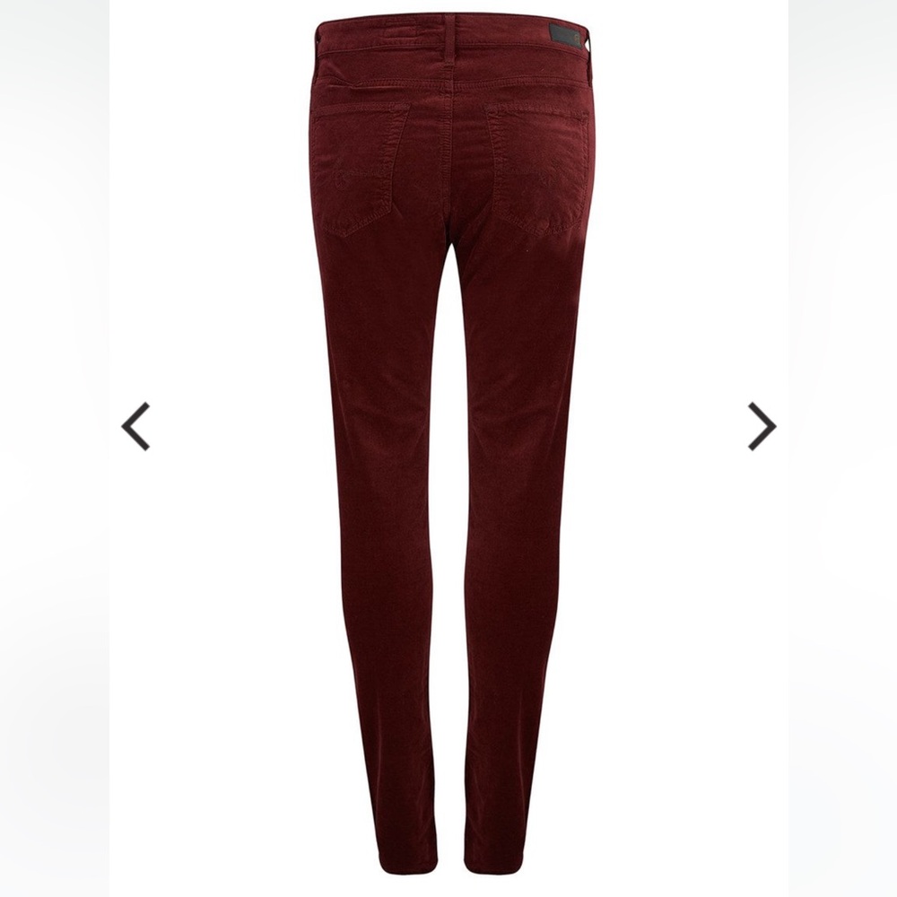 AG Jeans Farrah Skinny Velvet pants